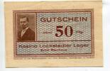 Schleswig-Holstein 50 Pfg. Lockstedter Lager, -