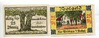 Schleswig-Holstein 25 Pfg. Trittau, -