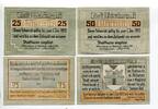 Schleswig-Holstein 25 Pfg. 50 Pfg. 75 Pfg. 1 Mk. Oldenburg i.Holstein, -