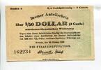 Schleswig-Holstein 1/50 Dollar Bremen, -