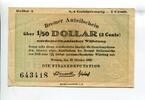 Schleswig-Holstein 1/50 Dollar Bremen, -