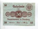 Schleswig-Holstein 50 Pfg. Flensburg, -