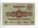 Schleswig-Holstein 50 Pfg. Flensburg, -