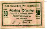 Ostpreußen 50 Pfg. Insterburg, -