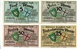 Ostpreußen 5 Pfg. 10 Pfg. 25 Pfg. 50 Pfg. Lyck, -
