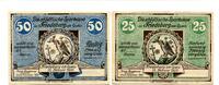 Schlesien, 25 Pfg. 50 Pfg. Friedeberg a.Queis, -