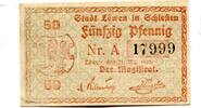 Schlesien, 50 Pfg. Löwen, -