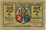 Schlesien, 25 Pfg. Leobschütz, -