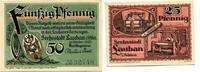 Schlesien, 25 Pfg. 50 Pfg. Lauban, -