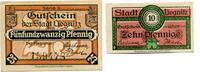 Schlesien, 10 Pfg. 25 Pfg. Liegnitz, -