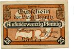 Schlesien, 25 Pfg. Liegnitz, -