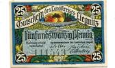 Schlesien, 25 Pfg. Liegnitz, -