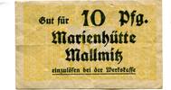 Schlesien, 10 Pfg. Mallmitz, -