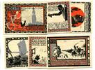 Schlesien, 6x50 Pfg. Ohlau, -