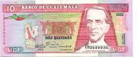 Guatemala, 10 Quetzales -