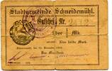 Posen 1/2 Mk. Schneidemühl, -