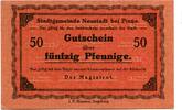 Posen 50 Pfg. Neustadt-Pinne, -