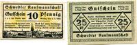 Brandenburg 10 Pfg. 25 Pfg. Schwedt, -