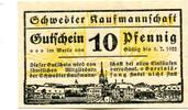 Brandenburg 10 Pfg. Schwedt, -