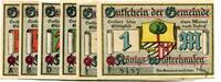 Brandenburg 2x50 Pfg. 2x75 Pfg. 2x1 Mk. Königswusterhausen, -