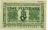 Schleswig-Holstein 1 Festmark Rensburg, -