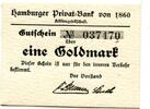 Hamburg, 1 Gmk. Hamburg, -