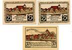 Mecklenburg/Strelitz 2x25 Pfg. 50 Pfg. Schönberg, -