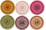 Sachsen 1,4,5,25,40,50 Pfg. Görlitz, -