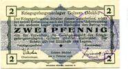 Sachsen 2 Pfg. Golzern, -