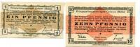 Sachsen 1 Pfg. 10 Pfg. Golzern, -