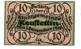 Pommern 10 Pfg. Neustettin, -