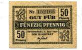 Pommern 50 Pfg. Swinemünde, -