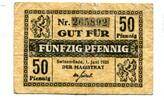 Pommern 50 Pfg. Swinemünde, -