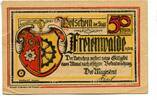 Pommern 50 Pfg. Freienwalde, -