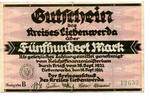 Brandenburg 500 Mk. Liebenwerda, -