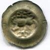 Braunschweig Brakteat ~ Herzoglich welfische Münzstätte / Albrecht der Große 1252 - 1279 ~ -