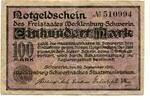 Mecklenburg/Schwerin, 100. Mk. Schwerin, -