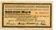 Sachsen-Anhalt 1Mio. Mk. Magdeburg, -