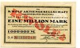 Sachsen-Anhalt 1 Mio. Mk. Magdeburg, -