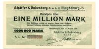 Sachsen-Anhalt 1 Mio. Mk. Magdeburg, -