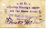 Posen 50 Pfg. Samostrzel, -