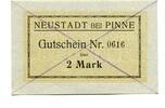 Posen 2 Mk. Neustadt b.Pinne, -