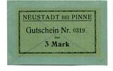 Posen 3 Mk. Neustadt b.Pinne, -