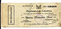 Baden 50 Md. Mk. Ladenburg, -