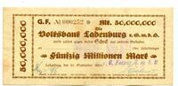 Baden 50 Mio. Mk. Ladenburg, -