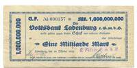 Baden 1 Md. Mk. Ladenburg, -