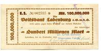 Baden 100 Mio. Mk. Ladenburg, -