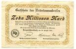 Hessen-Nassau 10 Mio. Mk. Untertaunuskreis, -