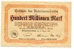 Hessen-Nassau 100 Mio. Mk. Untertaunuskreis, -