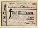 Hessen-Nassau 5 Mio. Mk. Oberlahnstein, -